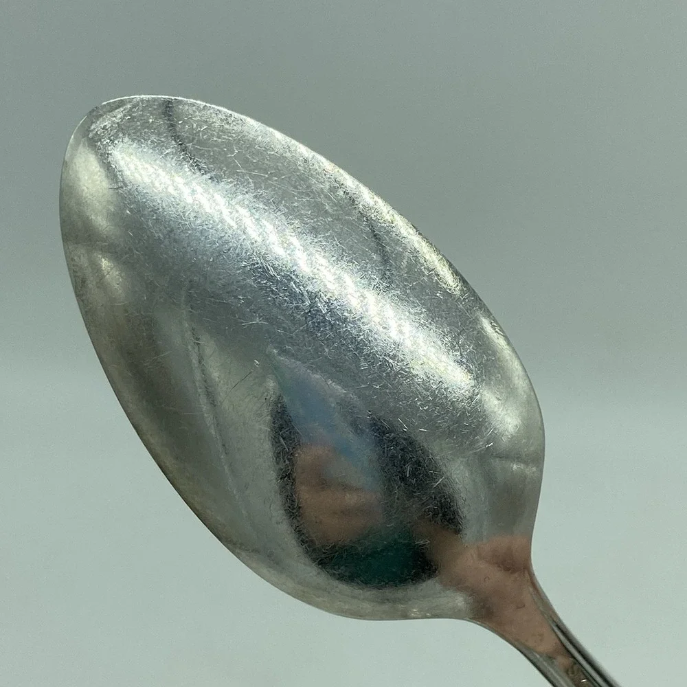 Oneida SILVER ROSE Silverplate SL&GH Rogers Flatware Set Of 11 Teaspoons Antique